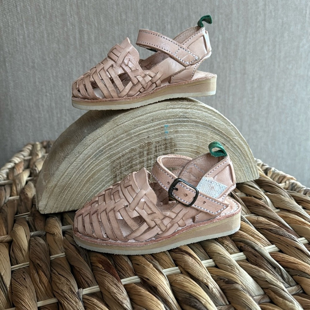 Sols authentic leather sandals-kids